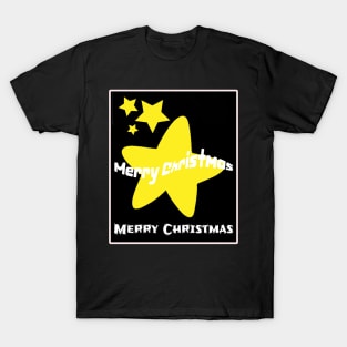 Yellow Stars for Christmas T-Shirt